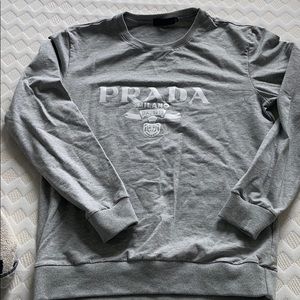 PrADa grey sweatshirt
